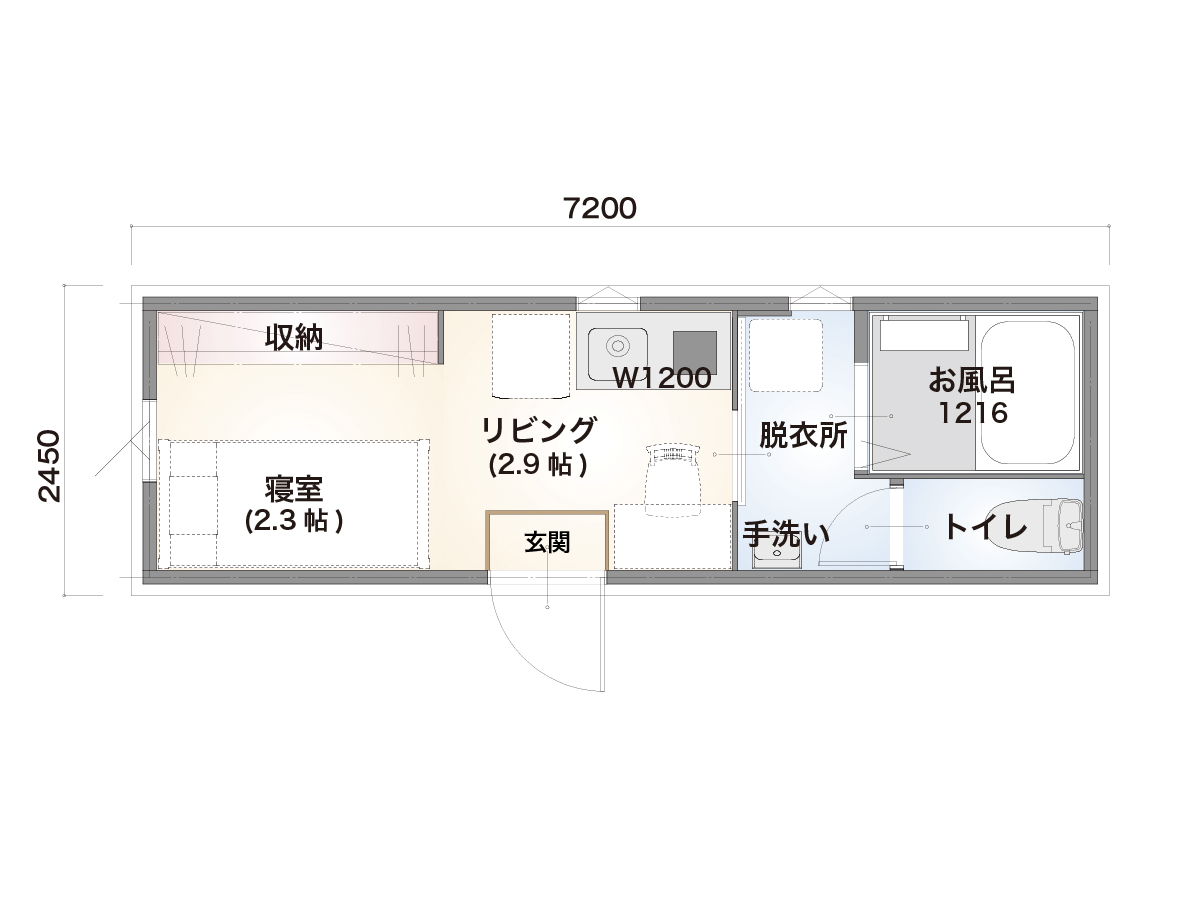 LDKの間取り例